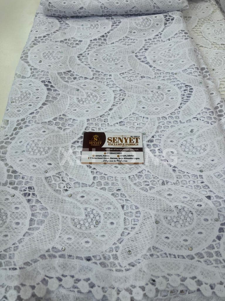 While lace for sale in Ipaja, Lagos