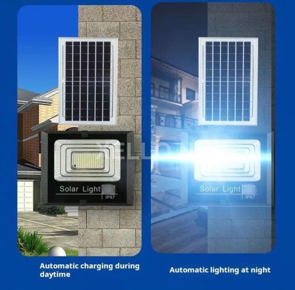 3,000w Solar flood light with remote and solar panel for sale in Surulere, Lagos